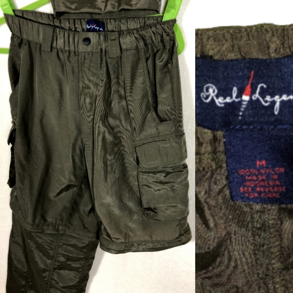 REEL LEGENDS  
Mens Convertible Pants  
SIZE M